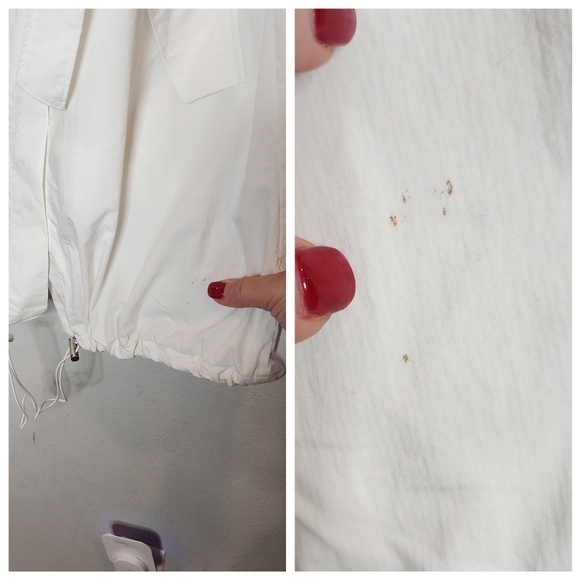 Theory Cinch Hem Button Front White Sleeveless Dress Belted Pockets Size 8 - Picture 6 of 16